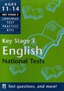 Longman Test Practice Kits Key Stage 3 English