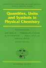 Quantities Units and Symbols in Physical Chemistry