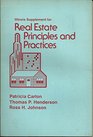 Illinois supplement for Real estate principles and practices