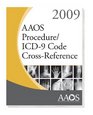 AAOS Procedures/ICD9 Code CrossReference 2009