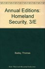 Annual Editions Homeland Security 3/e