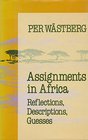 Assignments in Africa Reflections Descriptions Guesses