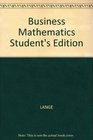 Business Mathematics Text