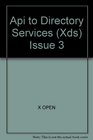 Api to Directory Services  Issue 3