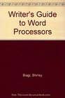Writer's Guide to Word Processors