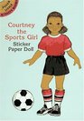 Courtney the Sports Girl Sticker Paper Doll