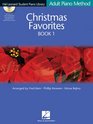 Christmas Favorites Book 1  Book/CD Pack Hal Leonard Student Piano Library Adult Piano Method