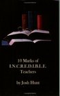 10 Marks of Incredible Teachers