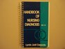 Handbook of Nursing Diagnosis