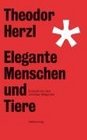 Elegante Menschen und Tiere