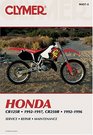 Honda Cr125R 19921997 Cr250R 19921996
