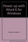 Power Up With Word 6 for Windows