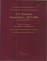 U S Domestic Postal Rates 18721999