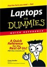 Laptops For Dummies Quick Reference (For Dummies (Computer/Tech))