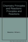 Chemistry Principles and Reactions Principles and Reactions