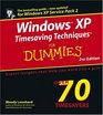 Windows XP Timesaving Techniques For Dummies Second Edition