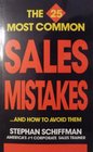 TwentyFive Most Common Sales Mistakesand How to Avoid Them
