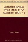 Leonard's Annual Price Index of Art Auctions 1994