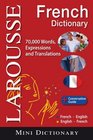 Larousse Mini French/English English/French Dictionary