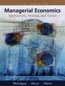 Managerial Economics  Applications Strategies and Tactics with Economic Applications