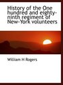 History of the One hundred and eightyninth regiment of NewYork volunteers