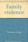 Family violence