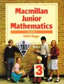 Macmillan Junior Mathematics Bk 3
