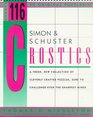 Simon  Schuster Crostics 116