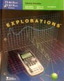 Calculus Activities Explorations