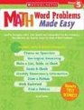 Math Word Problems Made Easy Grade 5