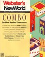 Webster's New World Software for IBM Personal Computers Combo Online Speller/ZThesaurus