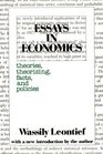 Essays in Economics Theories Theorizing Facts and Policies