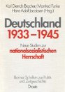Deutschland 1933  1945 Neue Studien zur nationalsozialistischen Herrschaft