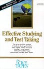 Effective Studying and Test Taking