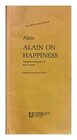 Alain on happiness