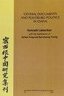 Central Documents and Politburo Politics in China