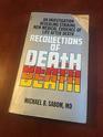 RECOLLECTIONS OF DEATH