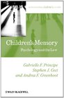 Children's Memory Psychology and the Law