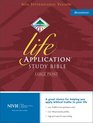 NIV Life Application Study Bible, Large Print, Indexed