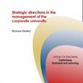 Strategic Directions in the Management of the Corporate University Paradigm