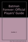 Batman Forever Official Player's Guide
