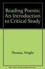 Reading Poems An Introduction to Critical Study