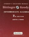 Intermediate Algebra Student's Solutions Manual
