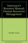 Instructor's Resource Manual Human Resources Management