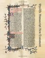 Wycliffe Manuscript New Testament Revised by John Purvey circa AD 1400