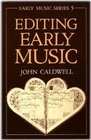 Editing Early Music EMS 5