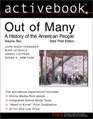Activebook for Out of Many A History of the American People Volume II