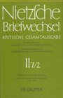 Nietzsche  Briefwechsel Kritische Gesamtausgabe