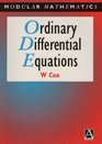 Ordinary Differential Equations