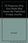 78 Reasons Why Your Book May Never Be Published 6copy counter